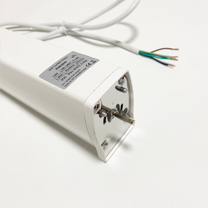Cinco cables multifuncionales RS485 Motor de cortina Wifi